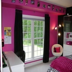 Best Inspirations : Black Decorating Ideas For Interior Bedroom Cool Pink - Karbonix