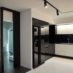 Black Interior Designers Black And White Combination Interior - Karbonix
