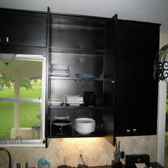 Best Inspirations : Black Kitchen Cabinets Great Design - Karbonix