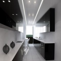 Black Kitchen Modern Design - Karbonix