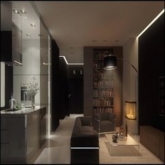 Black Living Room Design The Coolest - Karbonix