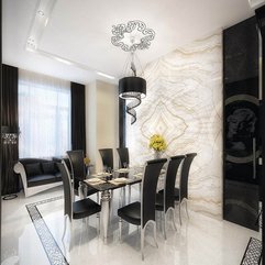 Black Livingroom Furniture Dining Table - Karbonix