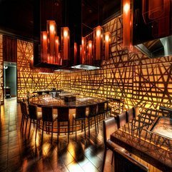 Black Restaurant Interior Design Looks Elegant - Karbonix