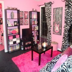 Black Room Decorating Ideas And Furniture Amazing Pink - Karbonix