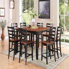 Best Inspirations : Black Square Dining Table EBay - Karbonix