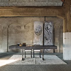 Black Table With Candles On It White Chairs - Karbonix