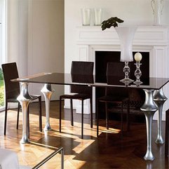 Best Inspirations : Black Trendy Dining Furniture Plans Trend Decoration - Karbonix