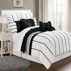 Best Inspirations : Black White Bedding Sets Classy Style - Karbonix