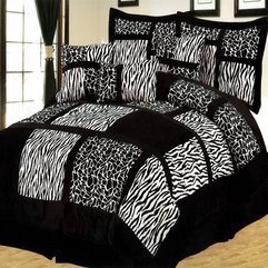 Black White Bedding Sets Designing Concept - Karbonix
