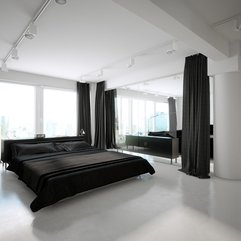 Best Inspirations : Black White Bedroom Modern Monochrome - Karbonix