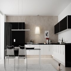 Best Inspirations : Black White Kitchen Cabinets Exotic Elegant - Karbonix