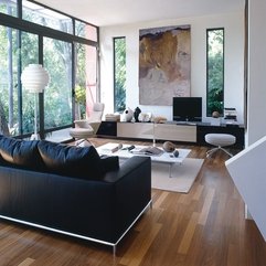 Black White Living Rooms Luxurious Modern - Karbonix