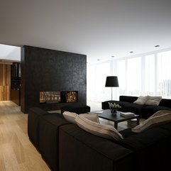 Black White Pine Lounge In Modern Style - Karbonix