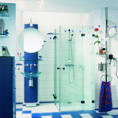 Best Inspirations : Blue Tiles Bathroom Innovative Inspiration - Karbonix