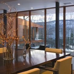 Best Inspirations : Bridge House Comfortable Dining Room Daily Interior Design - Karbonix