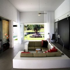 Best Inspirations : Bright Accents And Simple Interiors Design Minimalist House - Karbonix