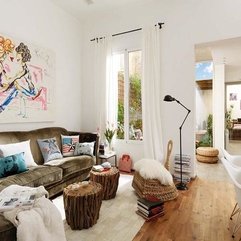 Best Inspirations : Bright Apartment Living Room Design Studio Vuong - Karbonix