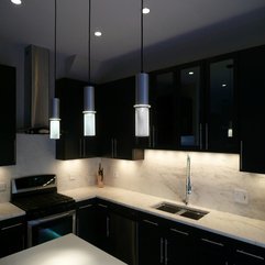 Best Inspirations : Briliant Decoration Black Color Kitchen Cabinets Interior - Karbonix
