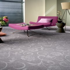Briliant Design Modern Living Room Grey Carpet Violet Contemporary - Karbonix