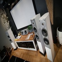 Brown Home Audio Equipments White And - Karbonix