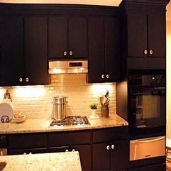 Best Inspirations : Brown Painted Kitchen Cabinets Best Dark - Karbonix