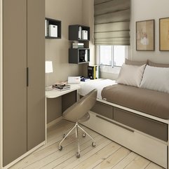 Brown Small Kids Room Design Modern Grey - Karbonix