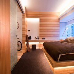 Brown Wooden Bedroom Modern White - Karbonix