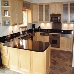 Cabinet Refacing Brown Kitchen - Karbonix