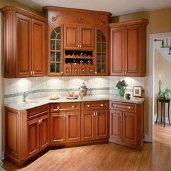 Cabinets In Kitchen With Frame Photo Glass - Karbonix