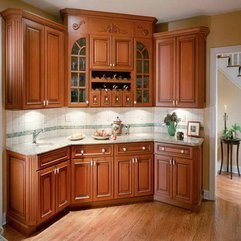 Best Inspirations : Cabinets In Kitchen With Frame Photo Glass - Karbonix