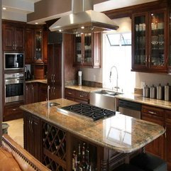 Cabinets In Kitchen With Gas Stove Glass - Karbonix