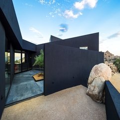 Best Inspirations : Cave Like Black Desert House By Oller Amp Pejic Architecture 18 - Karbonix