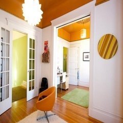 Ceiling Paint Design Ideas Great Orange - Karbonix