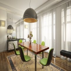 Chairs White Dining Room Lime Green - Karbonix