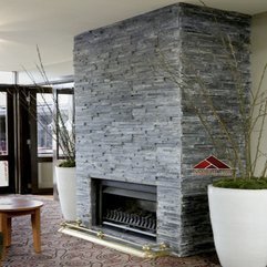 Charcoal Gray Natural Fireplace Bluffton SC American Paving Design - Karbonix