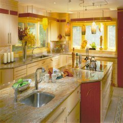 Best Inspirations : Charm Best Yellow Kitchen Interior Design Resourcedir - Karbonix