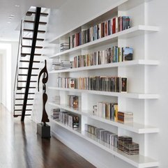 Best Inspirations : Chic And Stylish Modern Home Library Design - Karbonix