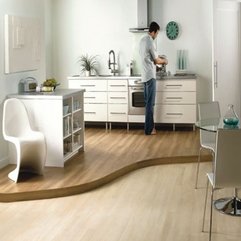 Chic And Stylish Modern Kitchen Tile Flooring - Karbonix