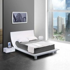 Best Inspirations : Chic And Stylish Modern Modern Bedroom With White Color - Karbonix