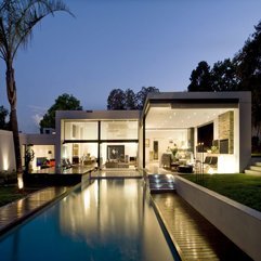 Chic And Stylish Modern Modern Single Storey Houses - Karbonix