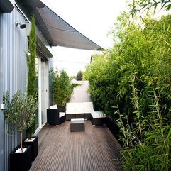 Best Inspirations : Chic Apartment Design With Bright Theme In Paris Garden Terrace - Karbonix