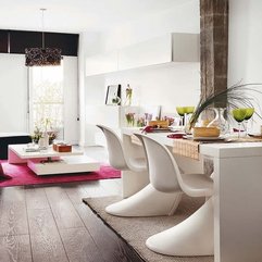 Best Inspirations : Chic Apartment Dining Room Decoration Interior - Karbonix