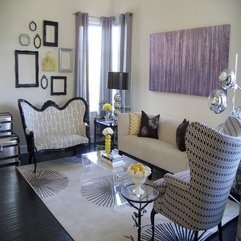 Chic Design Living Room Eclectic - Karbonix