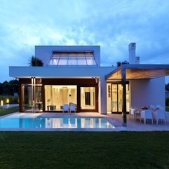 Best Inspirations : Chic Designing Houses Design With Pool - Karbonix
