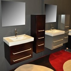 Best Inspirations : Chic Ideas Modern Bathroom Vanity - Karbonix