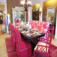 Best Inspirations : Chinoiserie Chic The Pink Chinoiserie Dining Room - Karbonix