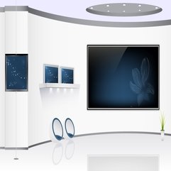 Cinema Room Design Ideas White Elegant - Karbonix