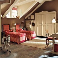 Classic Wooden Bedroom Furniture Retro Red Bed Trend Decoration - Karbonix