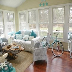 Classically Sunroom Decorating Ideas Beach - Karbonix