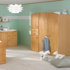 Best Inspirations : Clean Wooden Wardrobe For Baby Nursery Room By Paidi Looks Cool - Karbonix